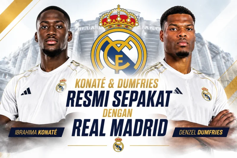 Konaté & Dumfries Resmi Sepakat dengan Real Madrid.webp
